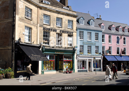 Marktplatz, Cirencester, Gloucestershire, England, Vereinigtes Königreich Stockfoto