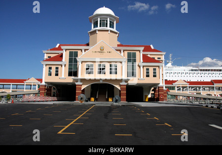 Swettrenham Pier Cruise Terminal, George Town, Penang, malaysia Stockfoto