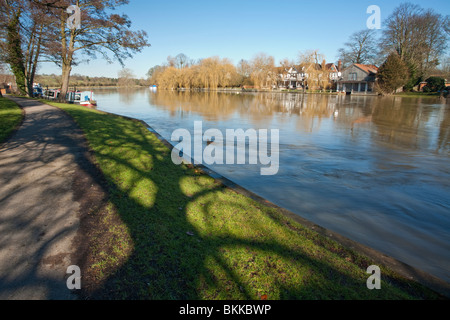 Themse Cookham in Berkshire, Großbritannien Stockfoto