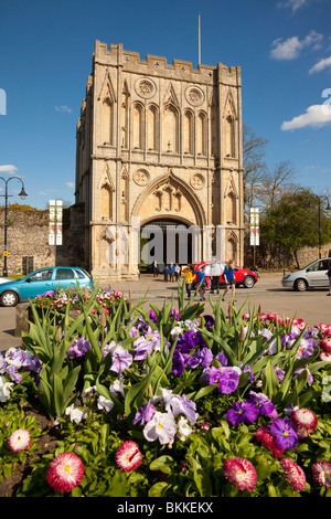 Abtei Torturm in Bury St Edmunds, Suffolk, UK Stockfoto