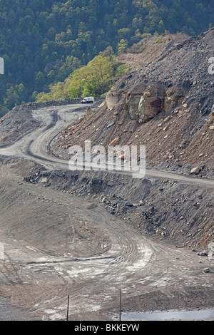 Mountaintop Removal Kohle Bergbaugebiet Stockfoto