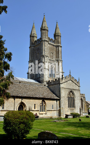 St. Sampson Kirche, Cricklade, Wiltshire, England, Vereinigtes Königreich Stockfoto