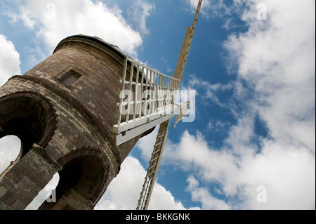 Chesterton Windmühle auf dem Lande Warwickshire, England Stockfoto