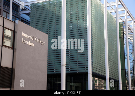 Imperial College der Exhibition Road, South Kensington, London, UK Stockfoto