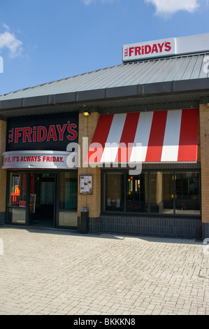 TGI Fridays Restaurant Stockfoto