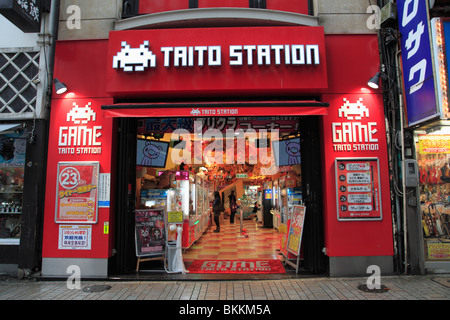 Arcade-Spiel, Shinjuku, Tokio, Japan, Asien Stockfoto