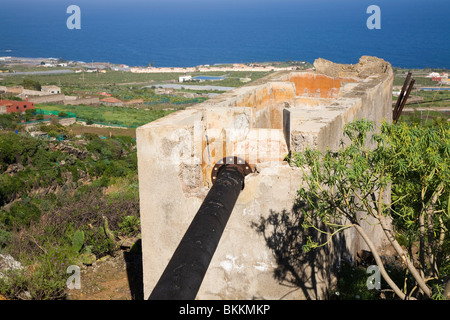 Wasser Beschriftung, Teneriffa in der Nähe von Los Silos Stockfoto