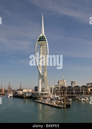 Spinnaker Tower Portsmouth Harbour Hampshire England UK Stockfoto