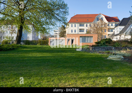 Mies van der Rohe Haus, letzten Wohnhaus entworfen von Ludwig Mies van der Rohe in Deutschland, Berlin, Deutschland, Europa Stockfoto