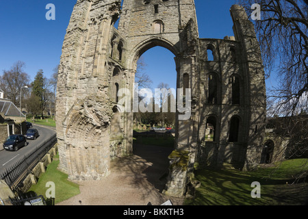 Kelso Abbey Scottish Borders UK Stockfoto