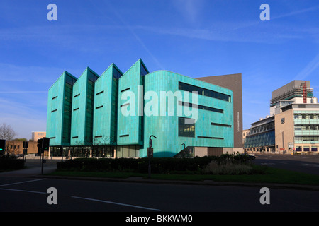 Universität von Sheffield Information Commons Gebäude, Sheffield, South Yorkshire, England, UK. Stockfoto