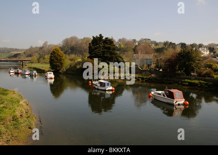 Der Fluss Dart bei Totnes South Devon England UK Stockfoto