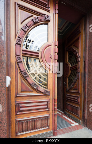 Ehemalige Legio Bankgebäude, Prag, Tschechische Republik Stockfoto