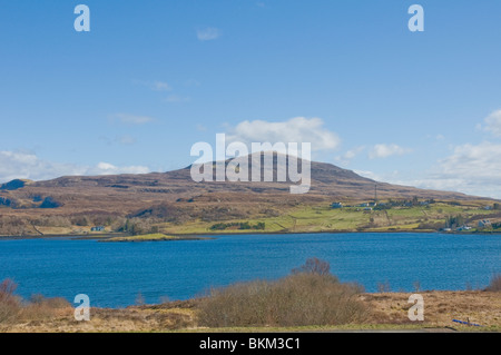 Blick über Loch Portree Portree Isle of Skye Highland-Schottland Stockfoto