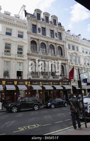 Cartier Flagship Store in New Bond Street, London. Stockfoto