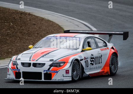 Silverstone Supercar 2010 GT3 Europäische Meisterschaft Team S-Berg Racing BMW Alpina B6 GT3, Martin Matzke, Nikolaus Mayr-Meinhof Stockfoto