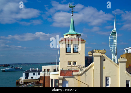 Altes Portsmouth Stockfoto