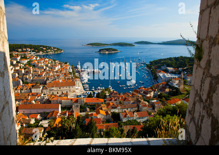 Insel Hvar, Hvar Stadt, Kroatien Stockfoto