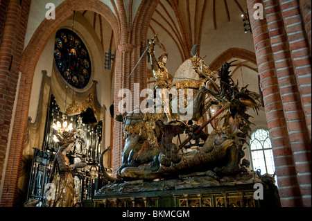 Storkyrkan in Stockholm nach Renovierung der Presse gezeigt Stockfoto