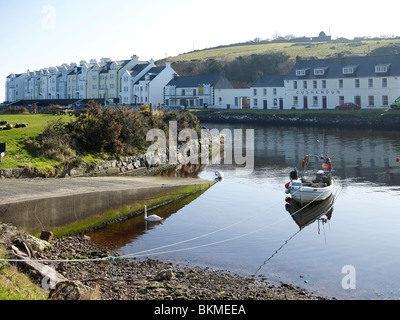 Cushenden Harbour, County Antrim, Nordirland Stockfoto