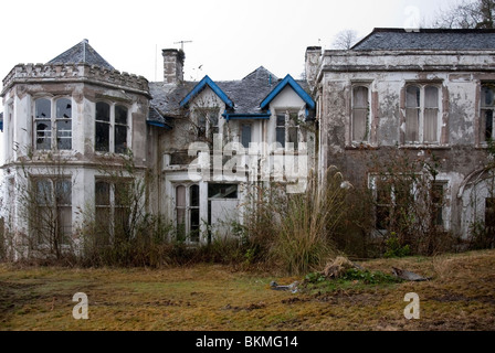 Die verlassenen ehemalige Finnartmore Rekonvaleszenten Home Kilmun Argyll Stockfoto