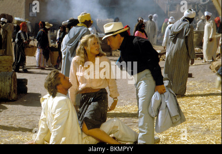 DAS JUWEL DES NILS (1985) MICHAEL DOUGLAS, KATHLEEN TURNER, DANNY DEVITO JON 026 Stockfoto