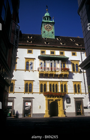 Landhaus, steirische Parlament, Stadt Graz, Graz, Steiermark, Österreich, Europa Stockfoto