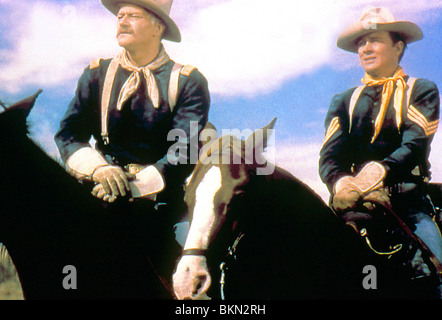 SIE TRUG EINEN GELBES BAND (1949)-JOHN WAYNE, BEN JOHNSON SWYR 012 GN Stockfoto