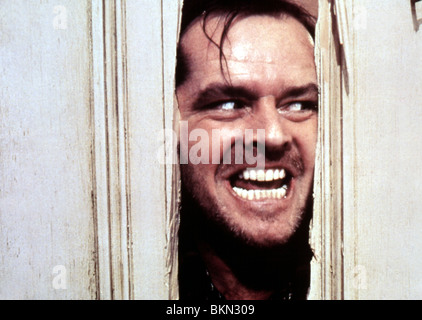 SHINING (1980) JACK NICHOLSON, STANLEY KUBRICK (DIR) SHI 028 Stockfoto
