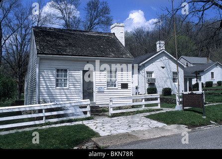 Präsident Ulysses S. Grant Geburtsort in diesem Haus in Nr. Pleasant, Ohio. Stockfoto