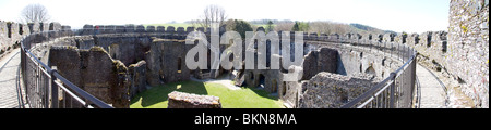 Restormel Castle Lostwithiel Cornwall Stockfoto