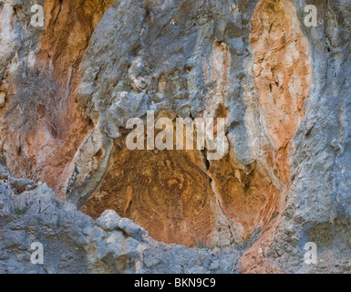 Pla de Petracos, Paleothic Kunst, Höhle Gemälde Comunidad Valenciana, Castell de Castells, Spanien horizontale 106180 Spain10 Stockfoto