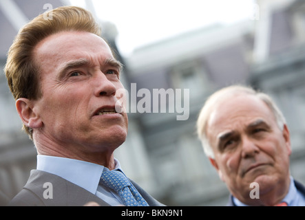 Gouverneur Arnold Schwarzenegger. Stockfoto