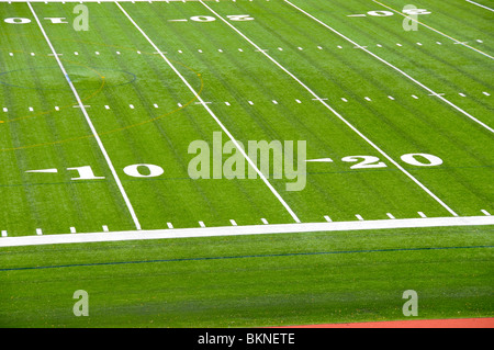 Fußball-Stadion Cornell University Campus Ithaca New York Finger Lakes Region Schoellkopf Memorial Stockfoto
