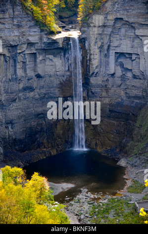 Taughannock fällt Finger Lakes Region New York Cayuga Lake in der Nähe von Ithaca Stockfoto