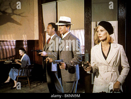 BONNIE UND CLYDE (1967) GENE HACKMAN, WARREN BEATTY, FAYE DUNAWAY BAC 015 Stockfoto