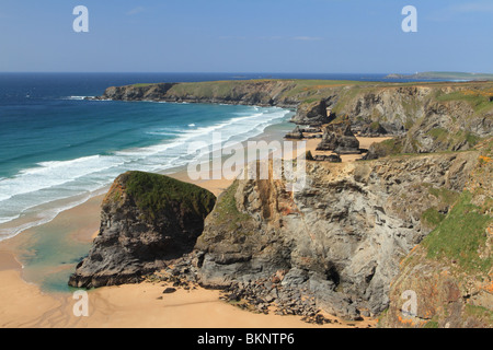 Bedruthan Steps, North Cornwall, England, UK Stockfoto