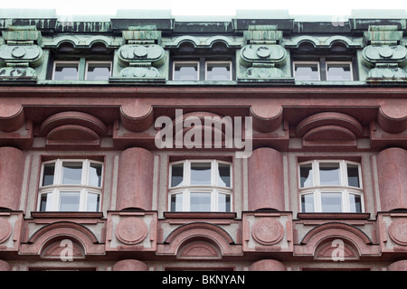 Ehemalige Legio Bankgebäude, Prag, Tschechische Republik Stockfoto