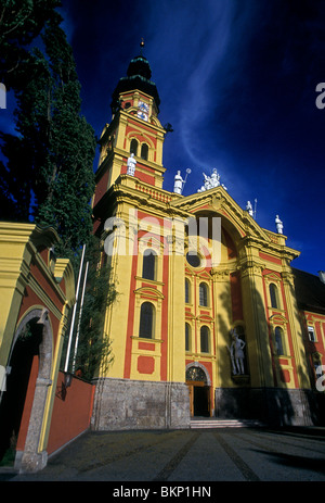 Stift Wilten Kirche, stiftwilten, Wiltener Basilika, barocke Kloster, Wallfahrtskirche, Stadt Innsbruck, Innsbruck, Tirol, Österreich Stockfoto