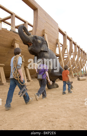 EVAN ALLMÄCHTIG (2007) JOHNNY SIMMONS, GRAHAM PHILLIPS, JIMMY BENNETT EVAL 001-09 Stockfoto