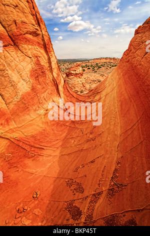 Rock "Fenster" in Vermilion Cliffs National Monument, Arizona Stockfoto