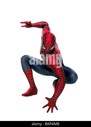 AM SET, FILMEN (ALT), HINTER DEN KULISSEN, O/S "SPIDER-MAN 3 (2007)" SPIDERMAN 3 (ALT) TOBY MAGUIRE SPM3 001-44 Stockfoto