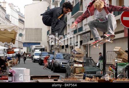 GLÄNZENDE WÜRFEL (1989) SKATE ODER STERBEN (ALT) GLTC 001 Stockfoto