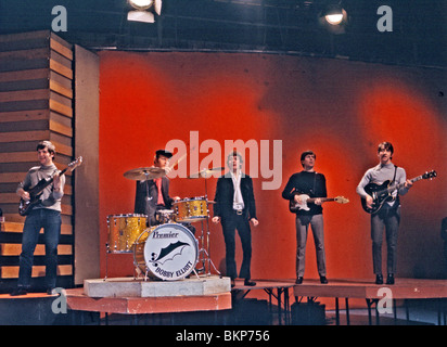 HOLLIES - UK-Gruppe ca. 1965 von links: Eric Haydock, Bobby Elliott, Allan Clarke, Graham Nash und Tony Hicks Stockfoto