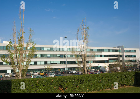 Moderne Bürogebäude in der Nähe von Toulouse Blagnac Flughafen Haute-Garonne Midi-Pyrenäen-Frankreich Stockfoto