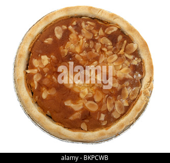 Bakewell Tart schneiden aus der Peak District Derbyshire England UK Stockfoto