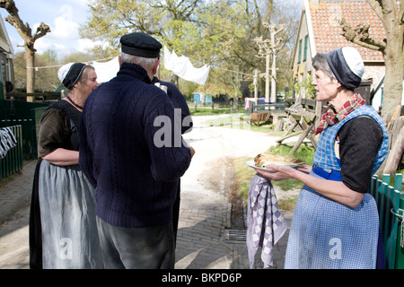 Urk Dorf, Zuiderzeemuseum, Enkhuizen, Niederlande Stockfoto
