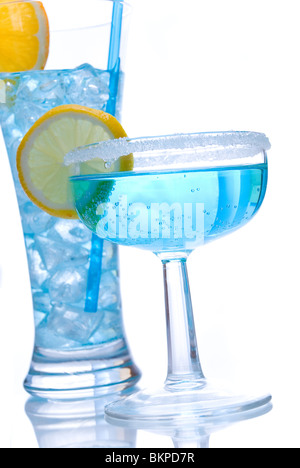 Blaue Getränk Stockfoto