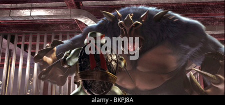 TEENAGE MUTANT NINJA TURTLES (2007) TEENAGE MUTANT NINJA TURTLES (ALT) RAPHAEL, BIGFOOT MONSTER TMNT 001-04 Stockfoto