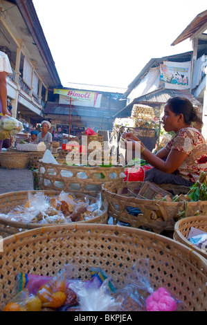 Balinesische Märkte Ubud Stockfoto